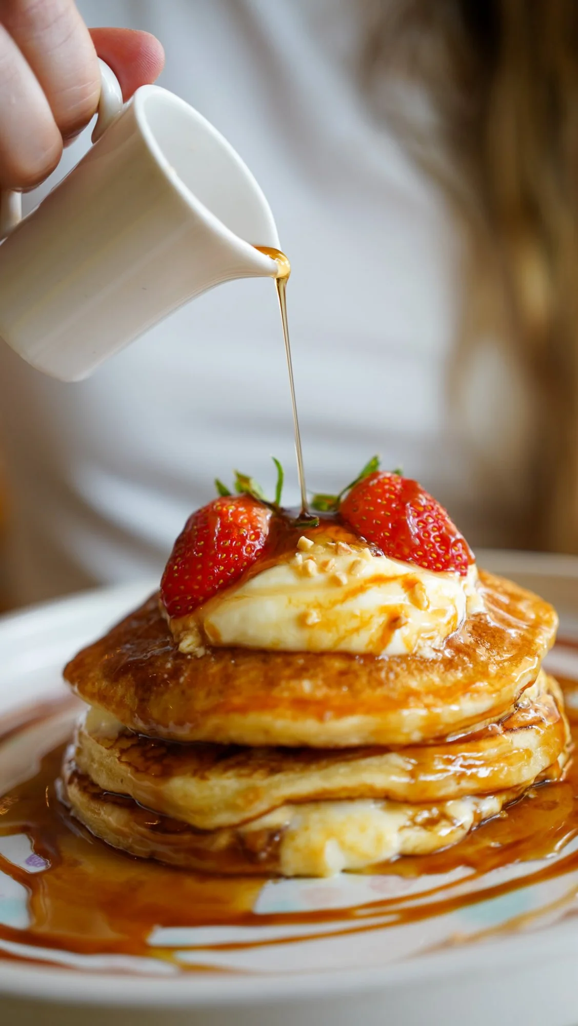 Brunch & Cake — tortitas con sirope fotografiadas por MUYNEGRE