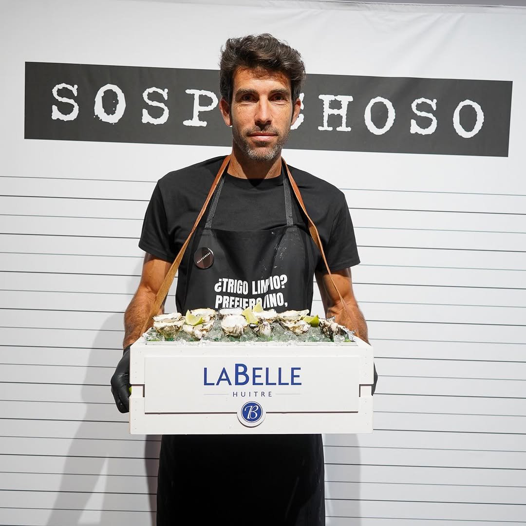 Evento Sospechoso con La Belle Huître y Vila Viniteca, fotografía de MUYNEGRE